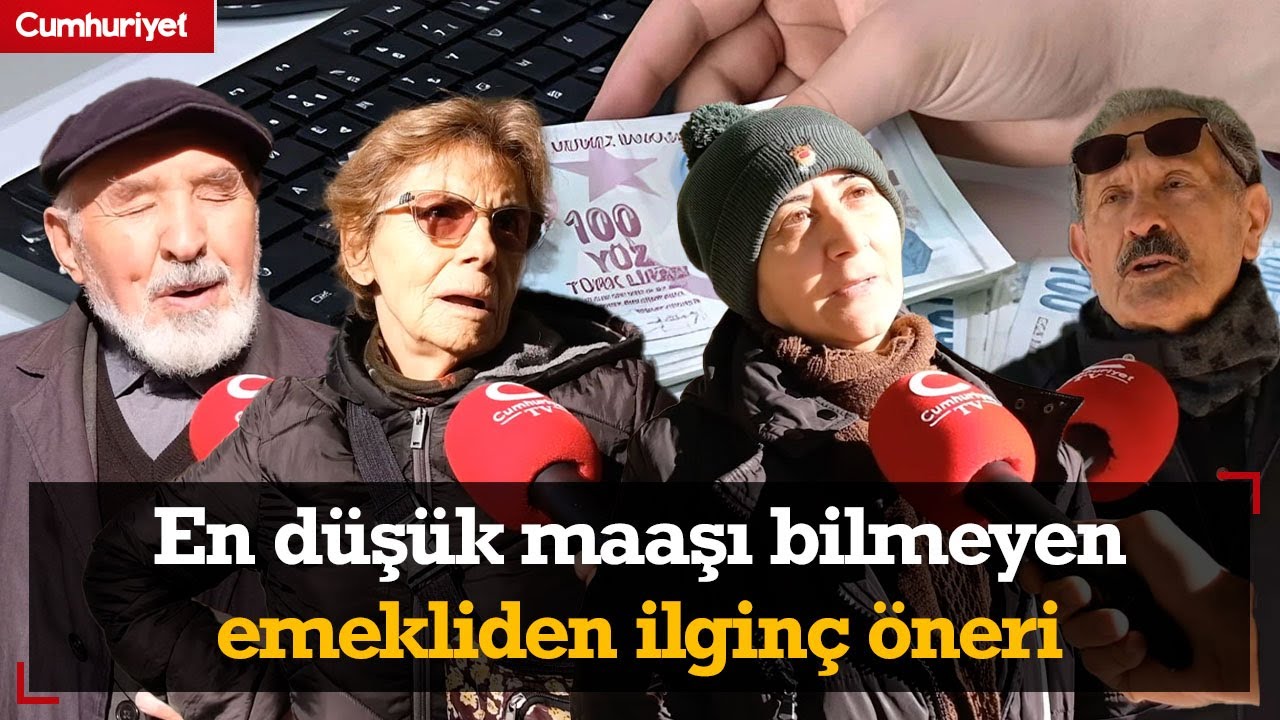 Böyle röportaj görülmedi! En düşük maaşı bilmeyen emekliden ilginç öneri: 30 yıl önceki gibi yaşasak