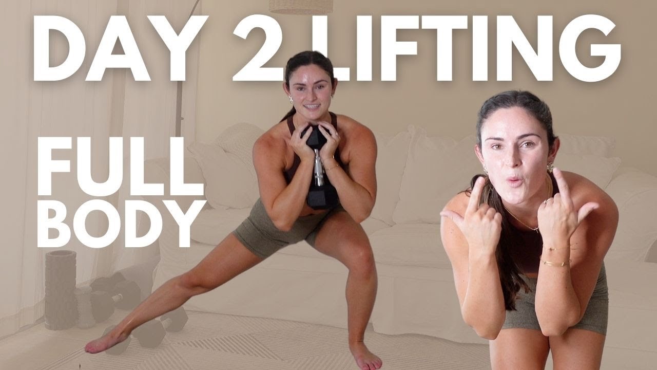 35min Full Body DUMBBELL Workout for Beginners || START HERE SERIES
