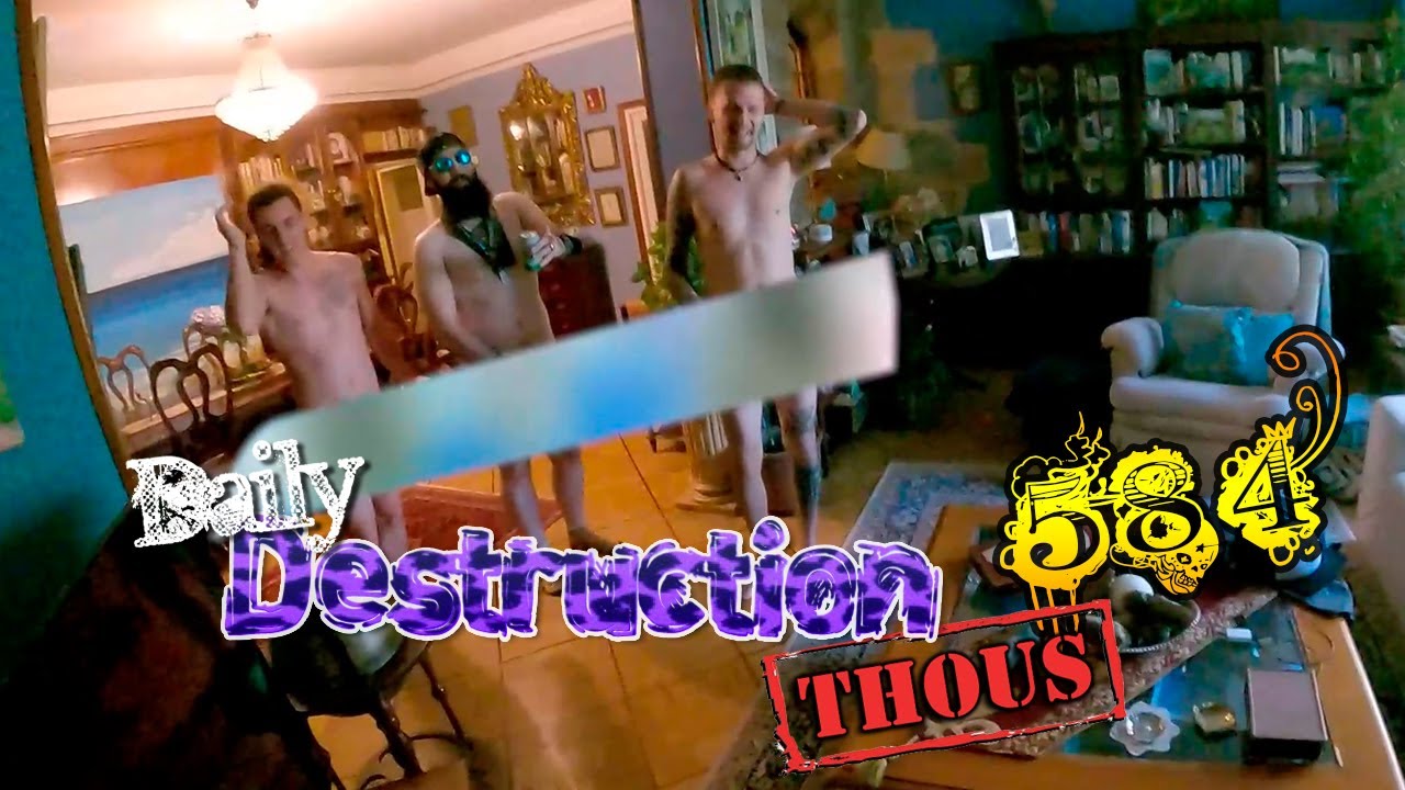 Daily Destruction Thous 584 - Rodaje de Dickstroyers! Razon 100, Batmans, Bromas, Ruleta y Revolver!