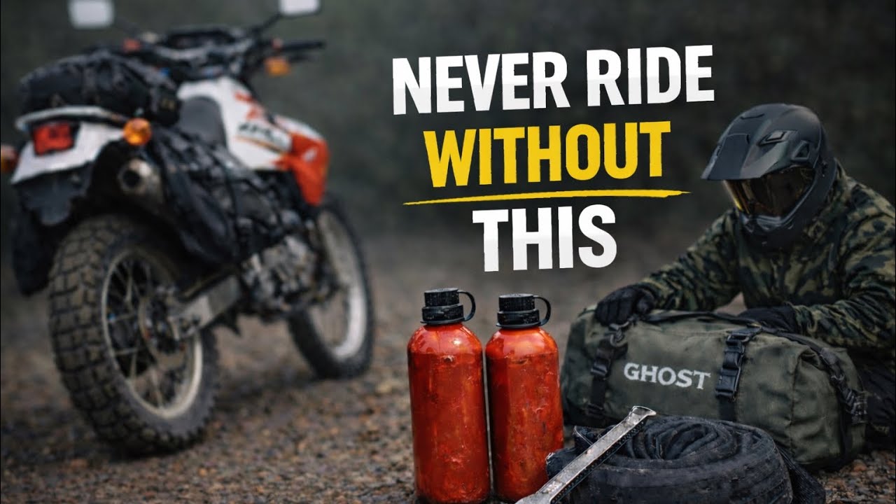Never Ride a Dual Sport Without This Gear | XR650L Trail Kit