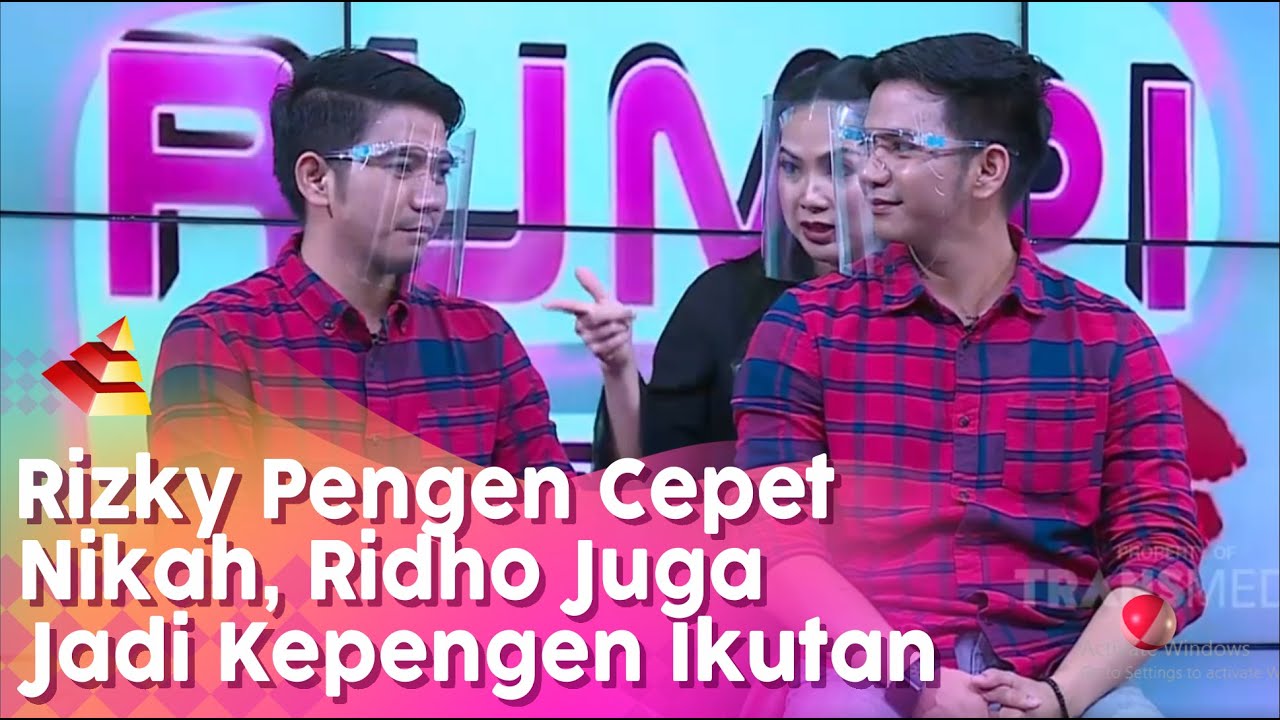Rizky dan Ridho Ingin Cepat-Cepat Nikah di Usia Muda | RUMPI (2/7/20) P3
