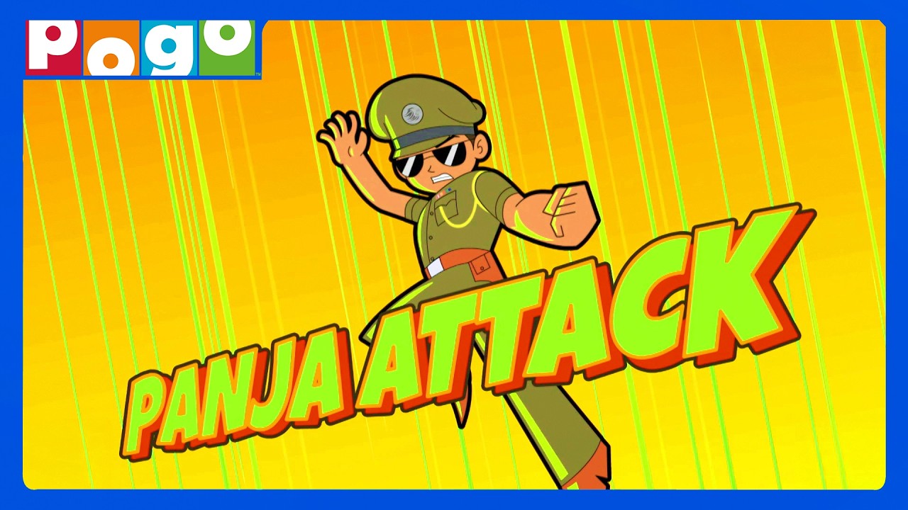 Little Singham | Ek Panja, Sab Down💥😎| Panja Attack👋| Cartoon For Kids😍| @PogoChannel