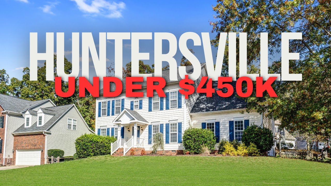 Homes for sale Huntersville NC UNDER $450,000 | Living in Huntersville NC 2025