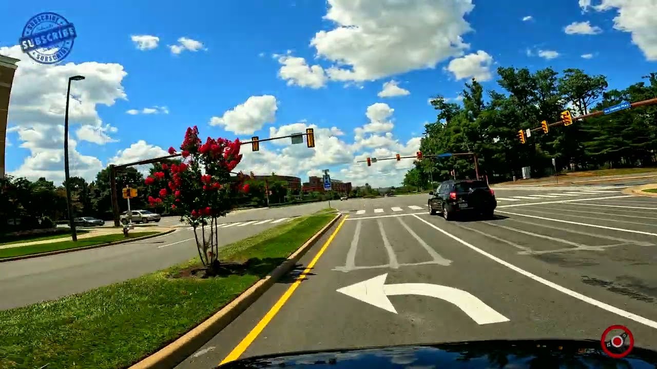 Reston Town Center VA | 4K |#northvirginia #dmv #4kcitywalk