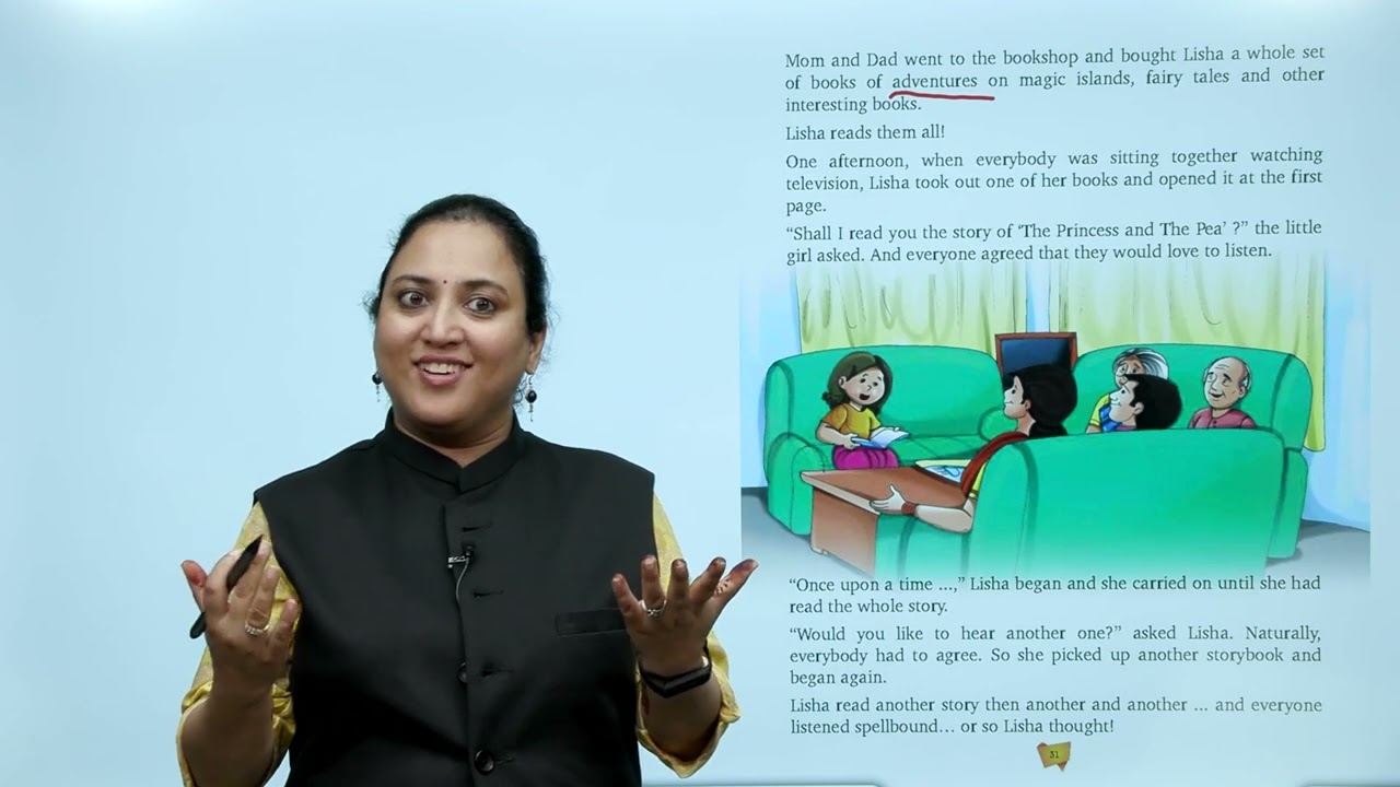 Ch 6 | First Step | English | English 1 | Lisha Learns to Read | For children