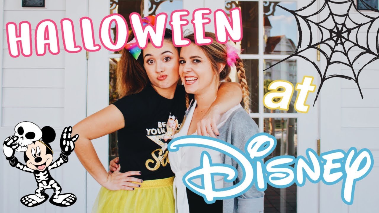 trick or treating at walt disney world!