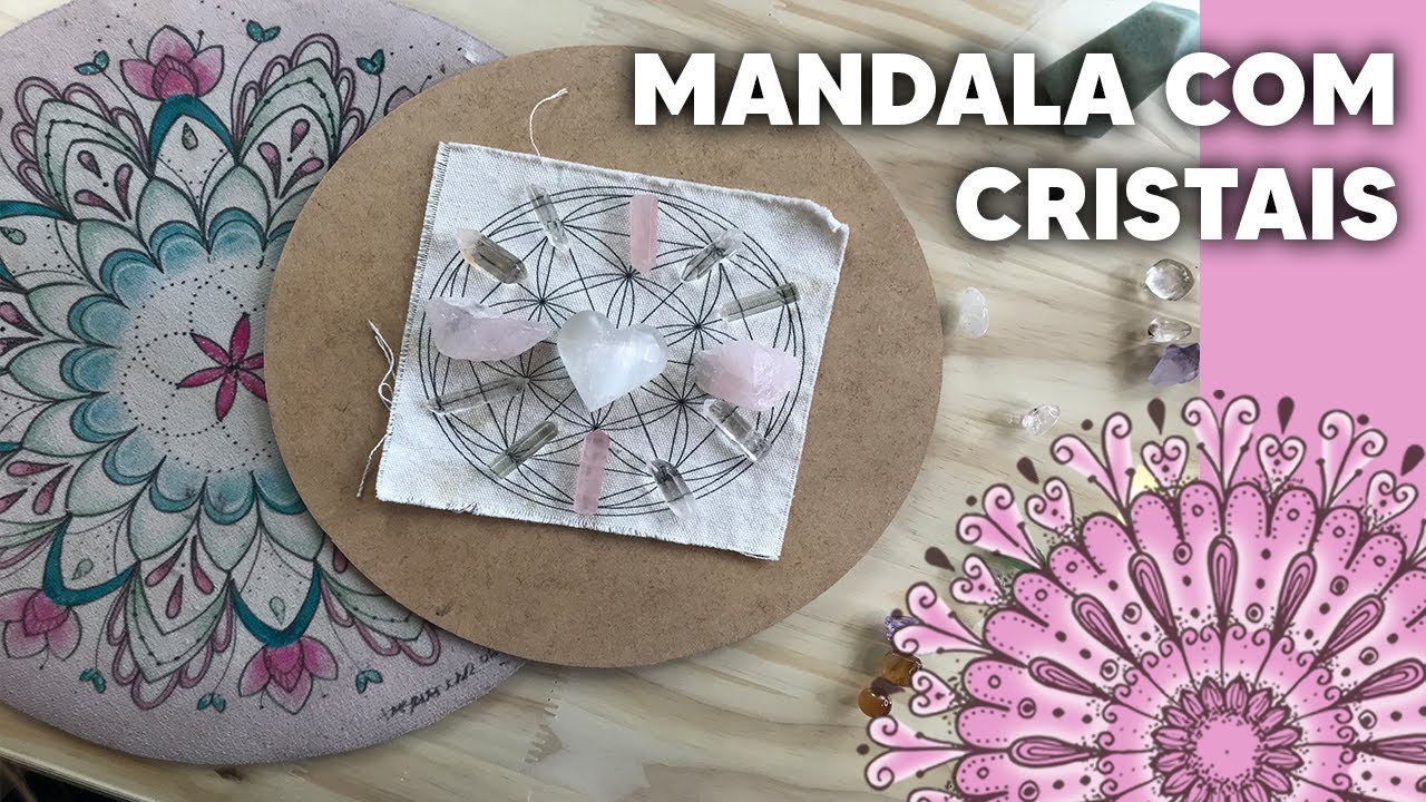 MANDALA DE CRISTAL OU GRADE DE CRISTAL, COM FAZER? | Taty Alencar