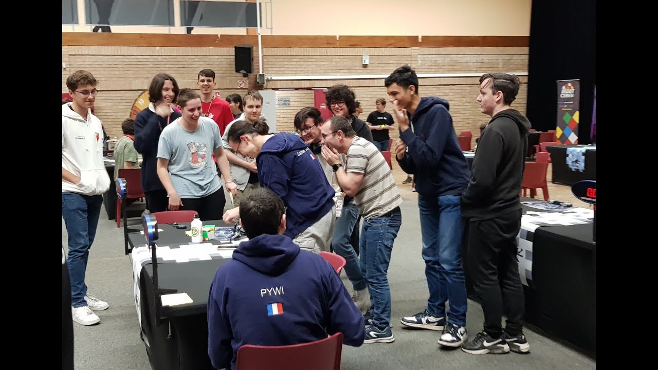 5x5 official PR Average : 55.42  |  French Championship winning average