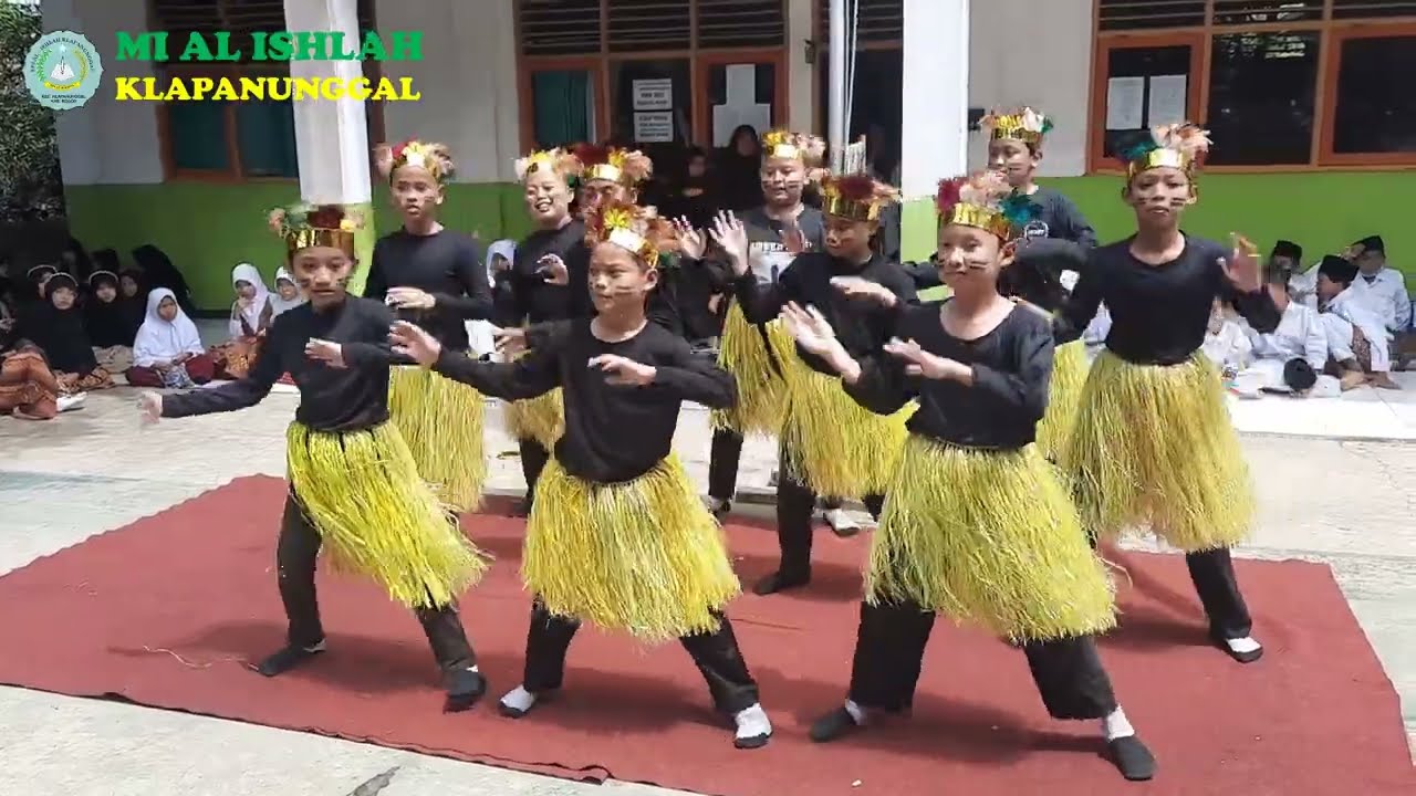 TARIAN MAUMERE KELAS 5 A1 II PRAKTEK SBdP II MI AL ISHLAH KLAPANUNGGAL