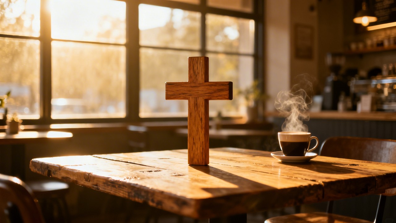 Nap With Jesus in a Cozy Coffee Shop ☕ Soft Christian Music for Peaceful Rest