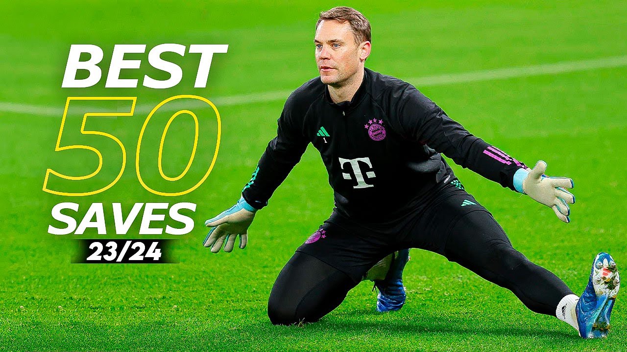 Best 50 Goalkeeper Saves 2023/24 | HD #13