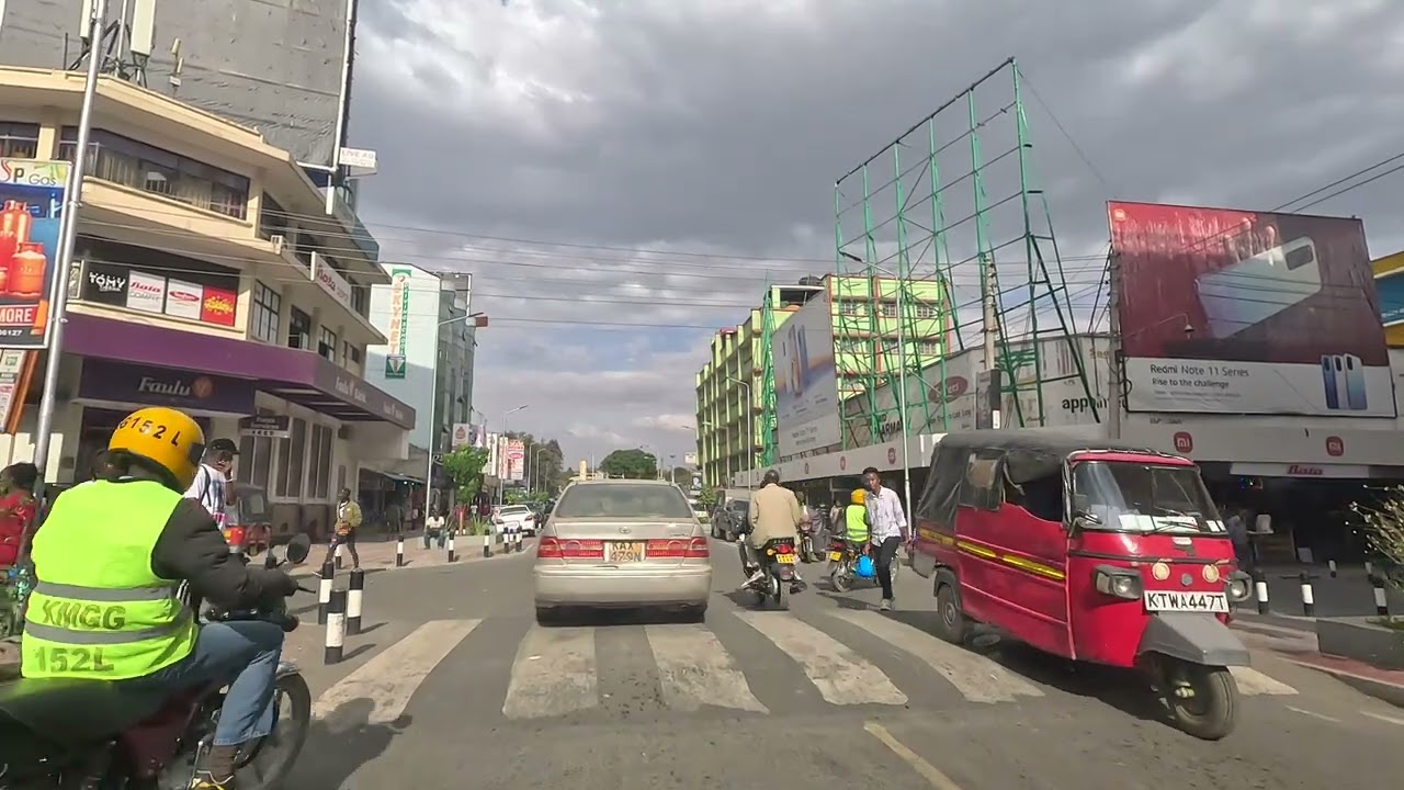 [4K] DRIVE IN NAKURU KENYA 🇰🇪