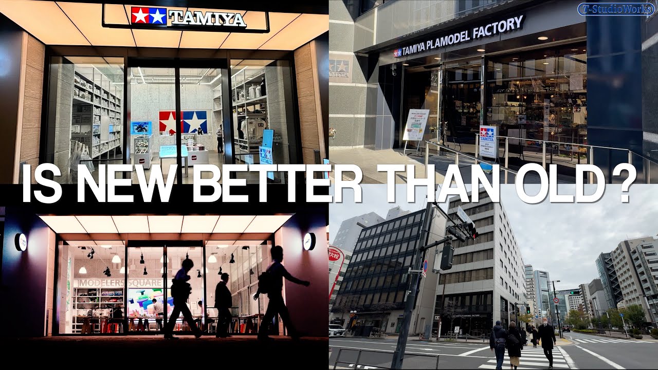 Tamiya Store Tokyo | Is New Better Than Old | Vlog 003