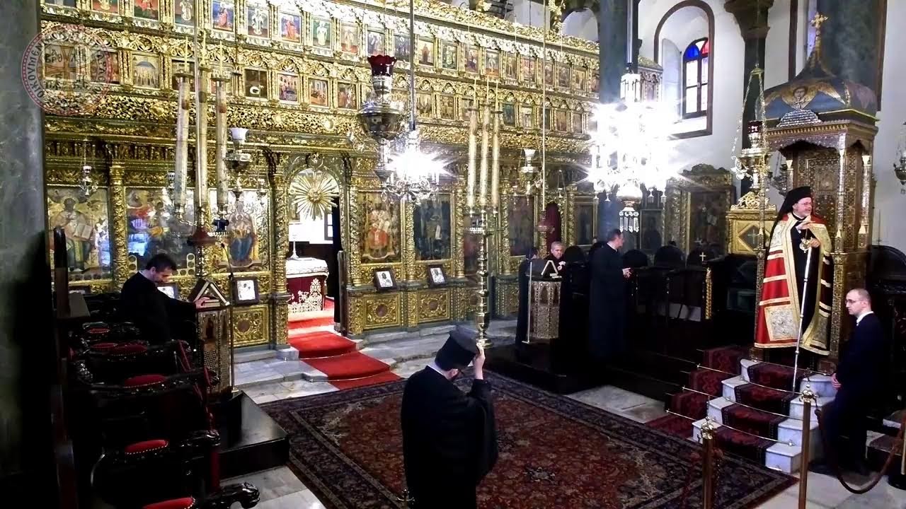 Εσπερινός της Κυριακής από τον Πατριαρχικό Ναό του Αγίου Γεωργίου