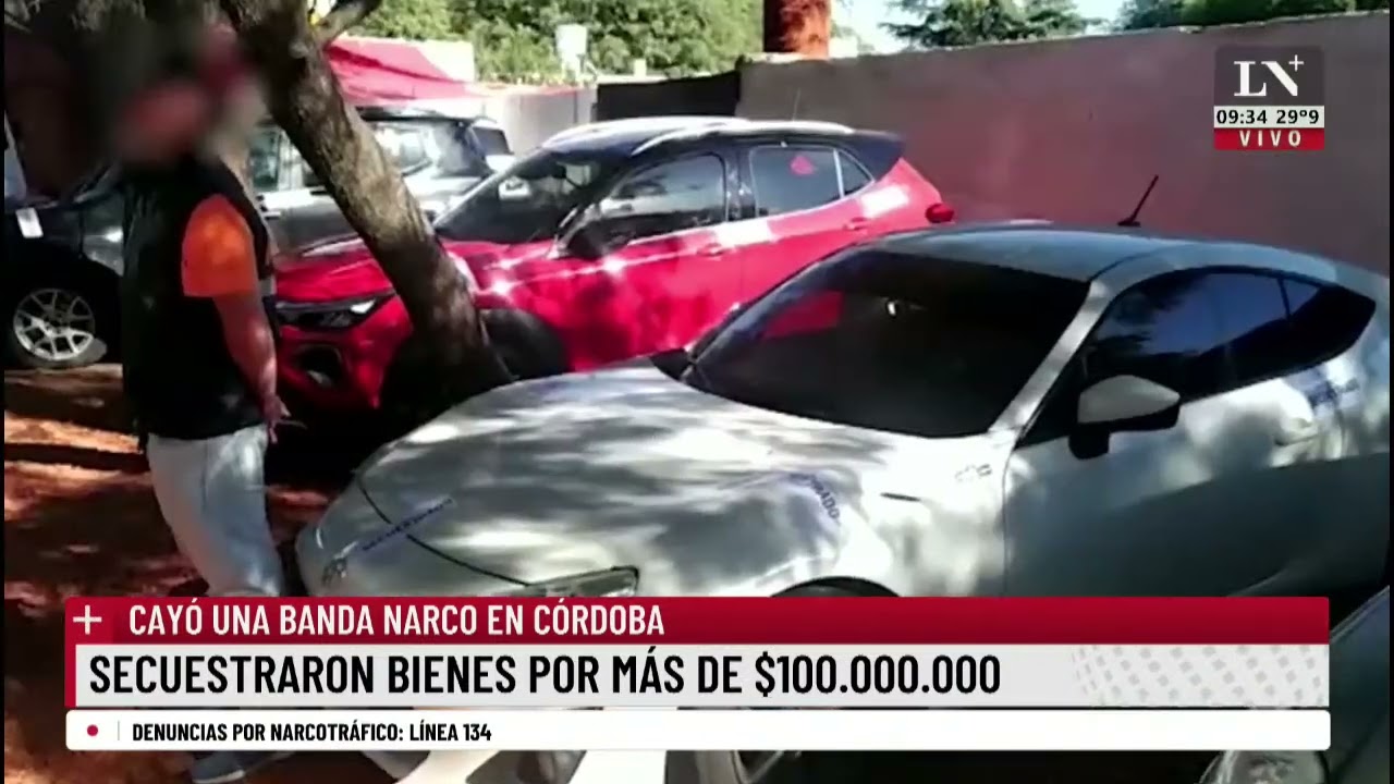 Cayó una banda narco en Córdoba: les encontraron $100.000.000 en efectivo