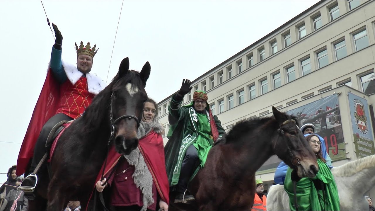 Orszak Trzech Króli 2020 przeszedł ulicami Olsztyna