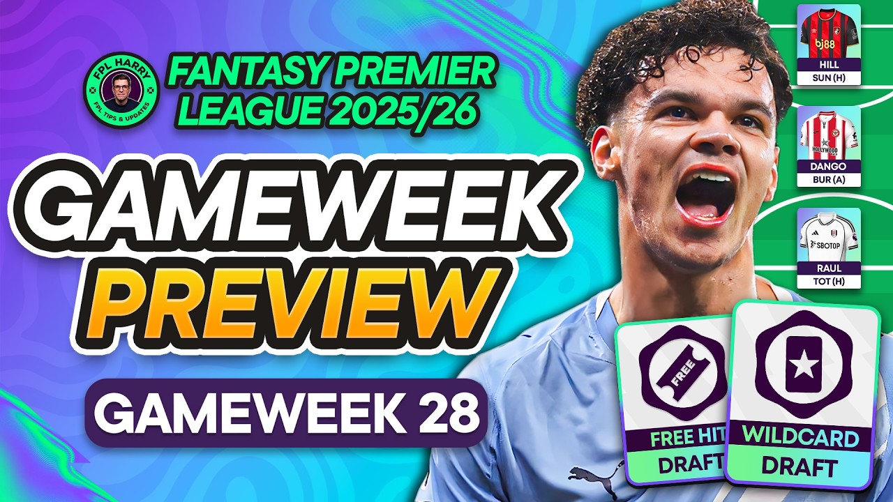 FPL GW28 GAMEWEEK PREVIEW 🔮 Cheap Midfielders Ranked!  💭 | Fantasy Premier League Tips 2025/26