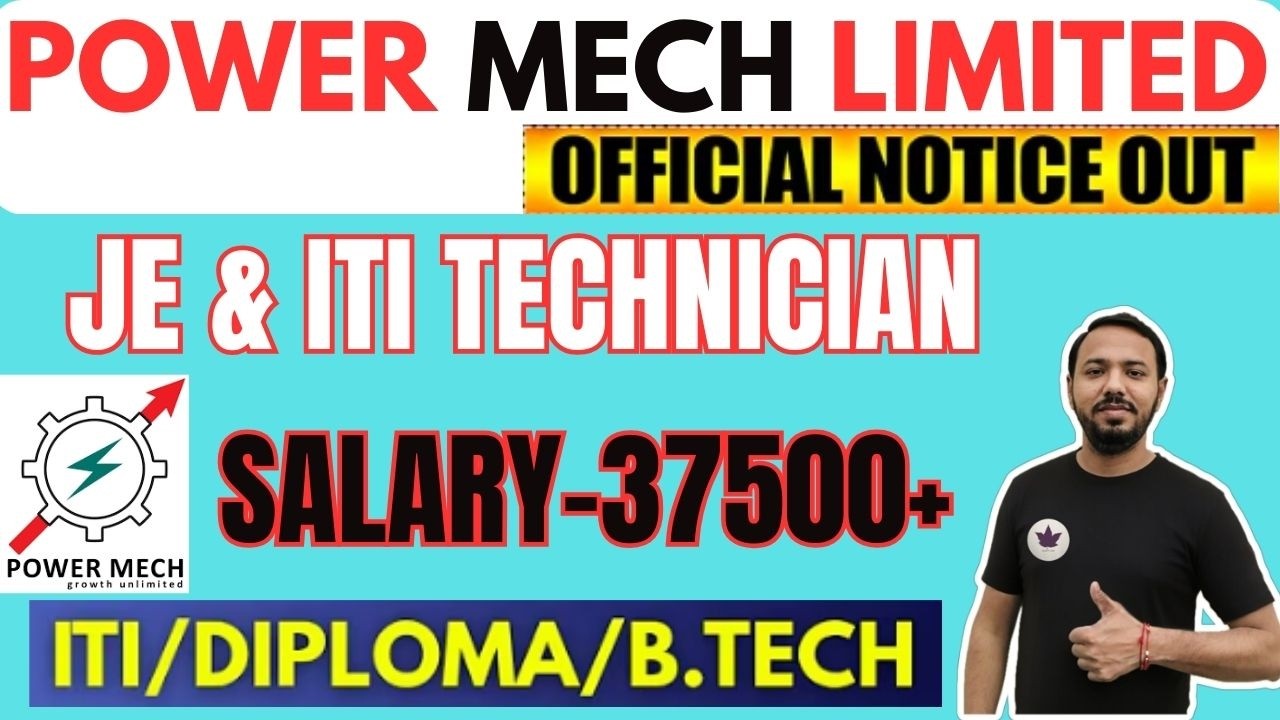 Power Mech Projects Recruitment 2026 | ITI/Diploma | Power Plant Jobs | Technician/Engineer | Jobs