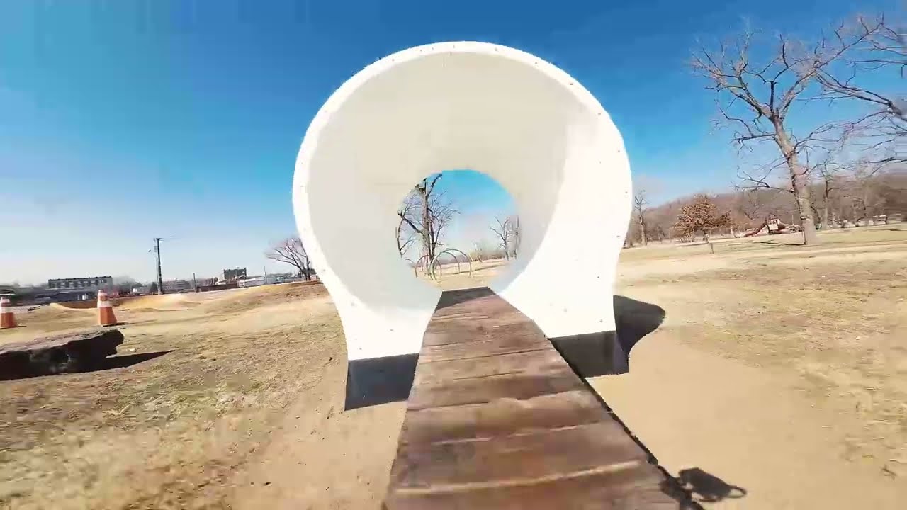 Noon flight through Morse Park in Neosho, MO.