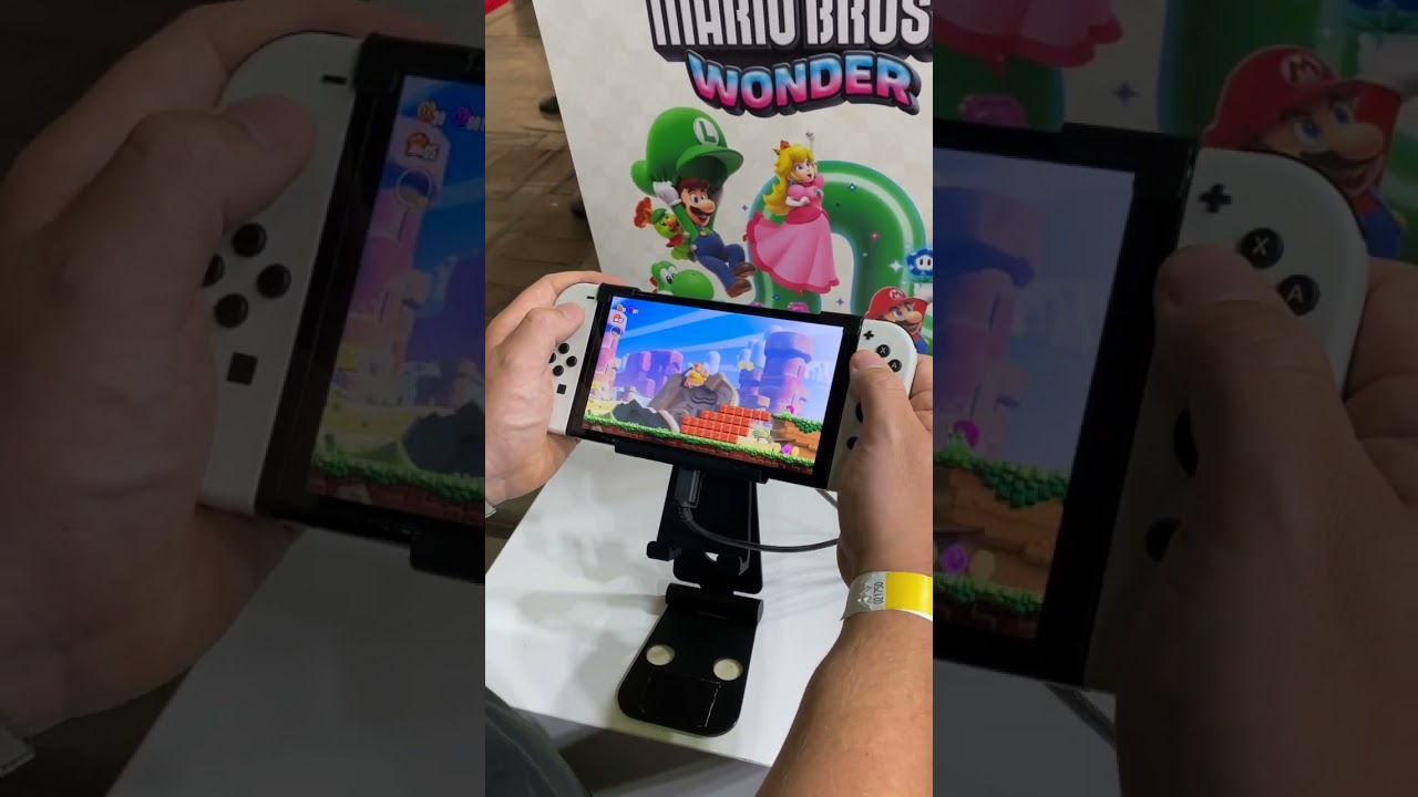 [Super Mario Bros. Wonder] 60 seconds preview with exclusive handheld footage