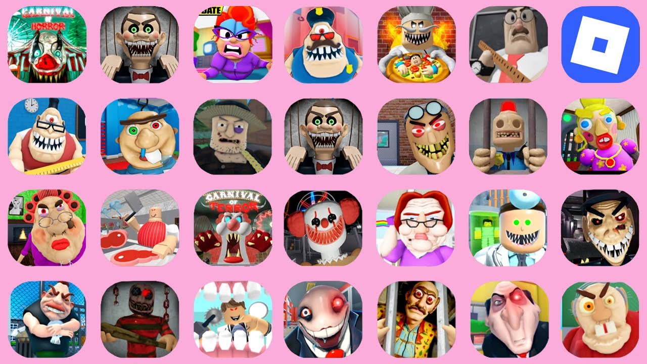 Roblox,Escape The Carnival of Horror Obby!,Escape Mr Funny's ToyShop!,ESCAPE CRAZY CAT LADY!