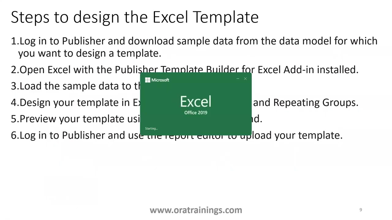 Как создать отчет Excel в Oracle BIP - Fusion Applications