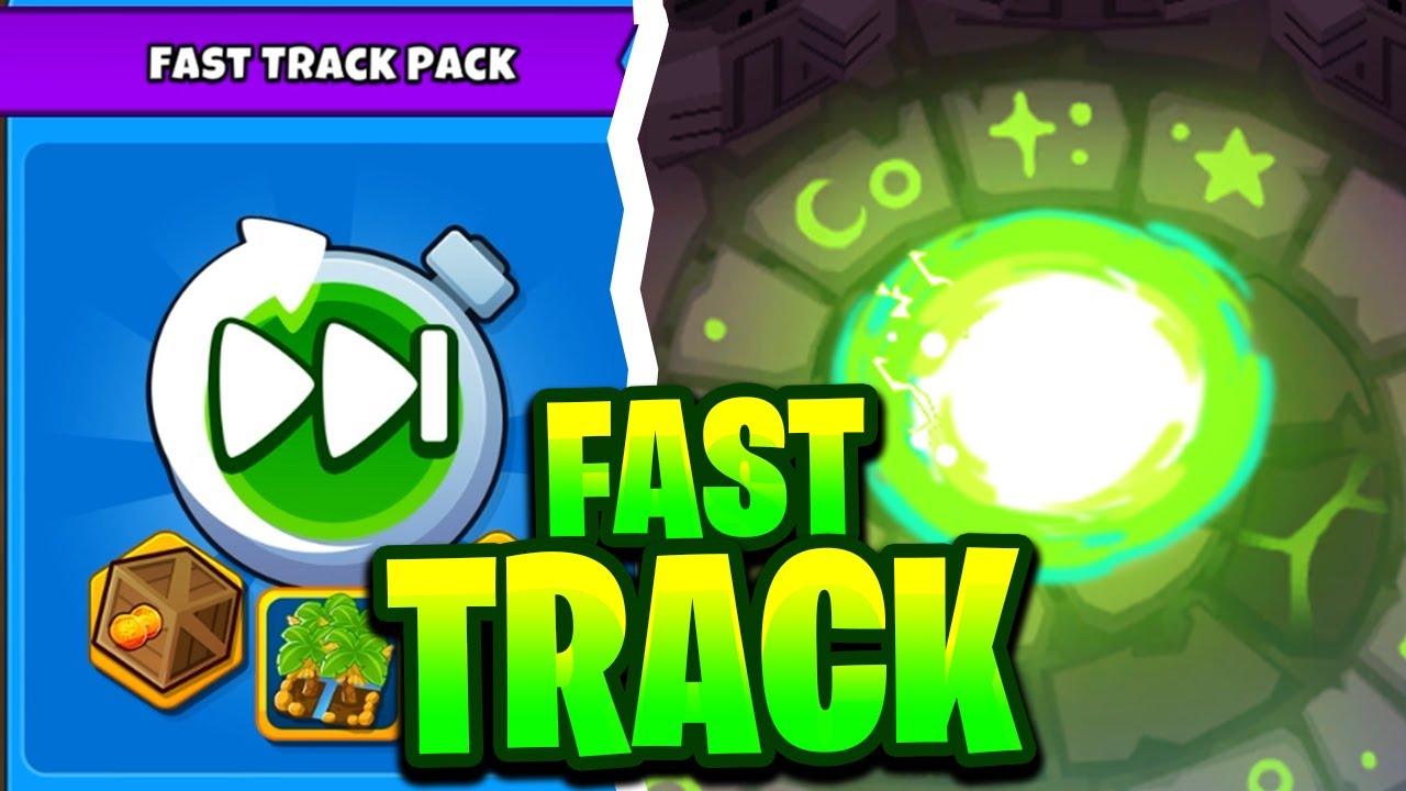 TESTUJE FAST TRACK NA NOWEJ MAPIE! 😮 w Bloons TD6 Polska