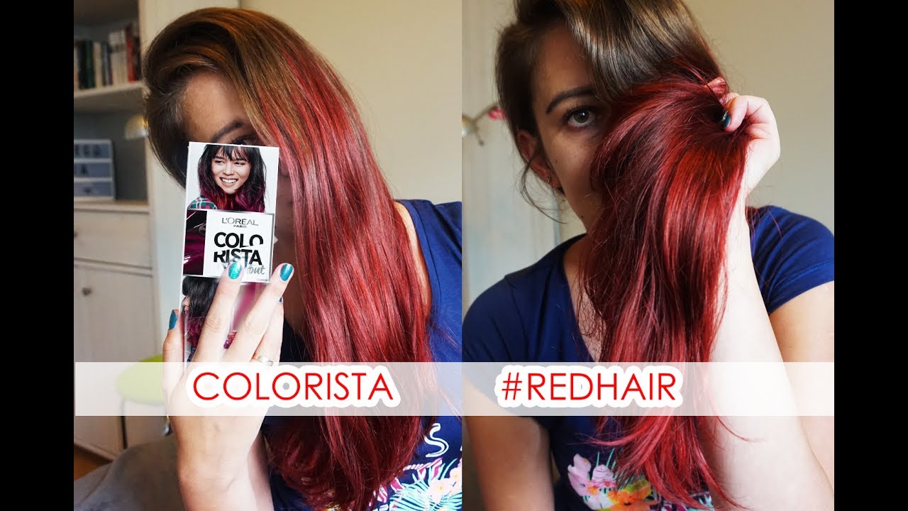 L'OREAL COLORISTA WASHOUT #REDHAIR