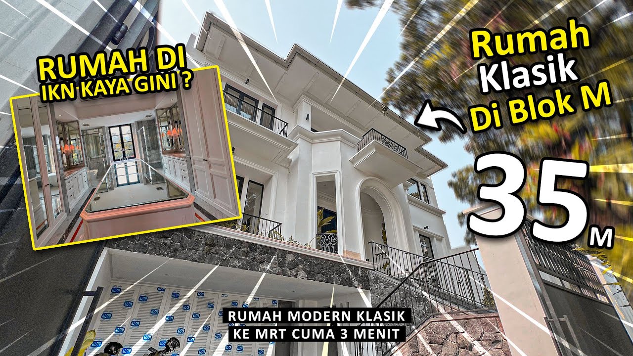 Rp 35 M | Review Rumah Mewah di BLOK M Jakarta Selatan| LOKASI STRATEGIS !!!