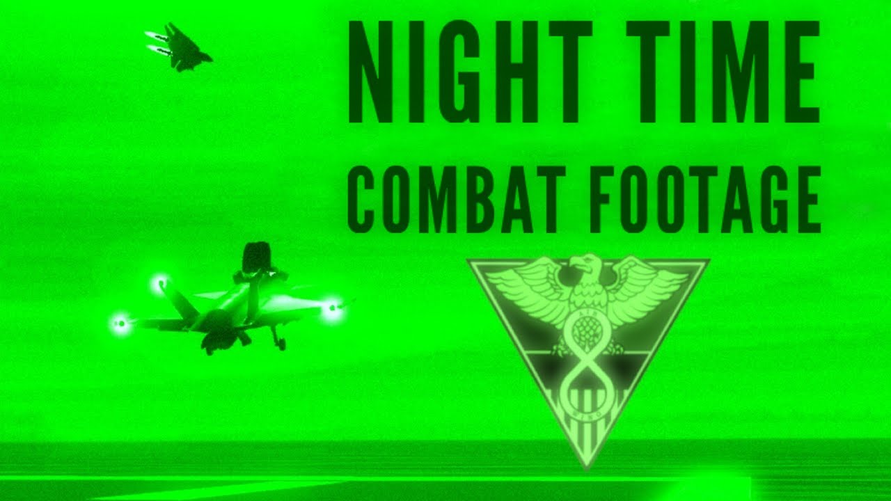 Milsim Stealthy Night Strikes in VTOL VR | CAW 8 Ops