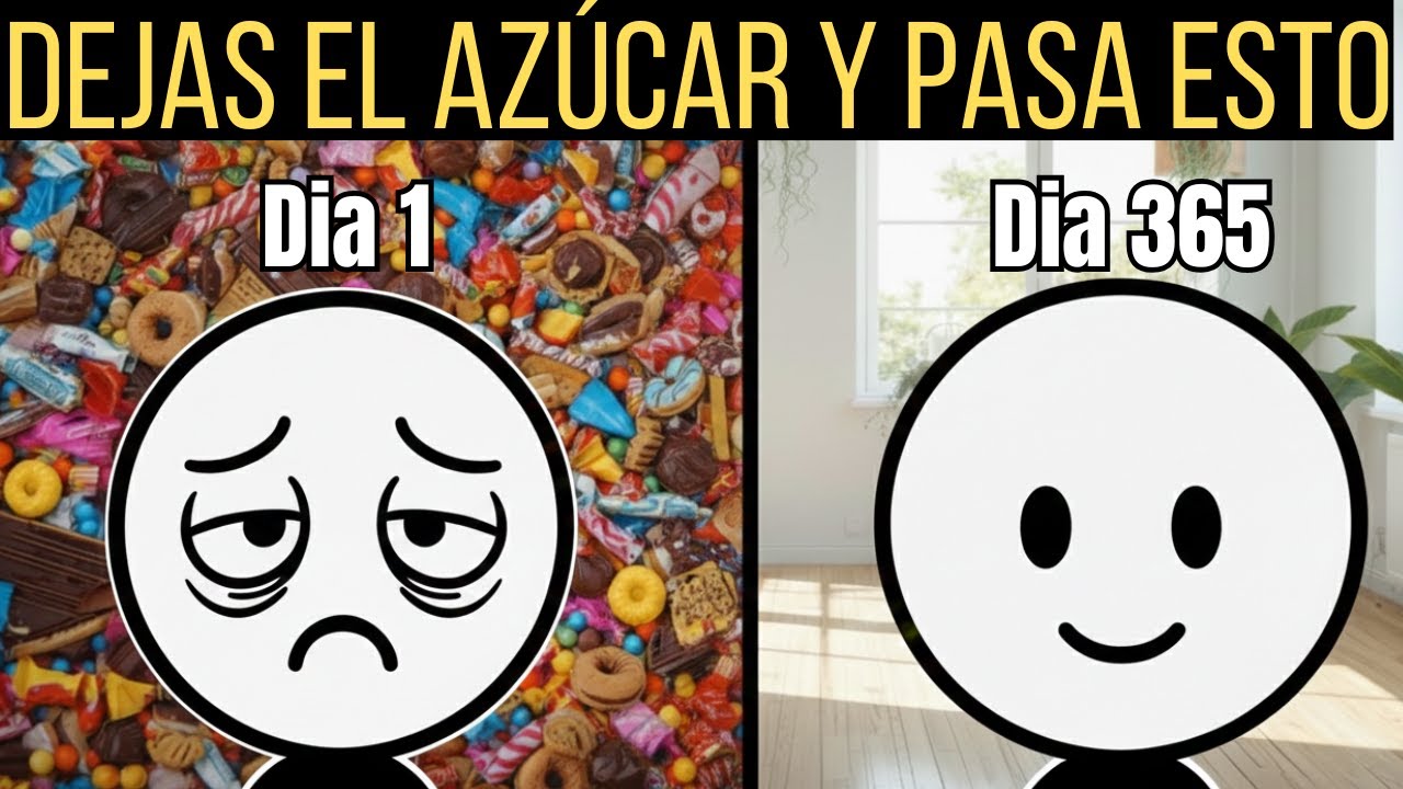 MIRA lo que le PASA a tu cuerpo si dejas de comer azúcar por un año (así lo explica la ciencia)