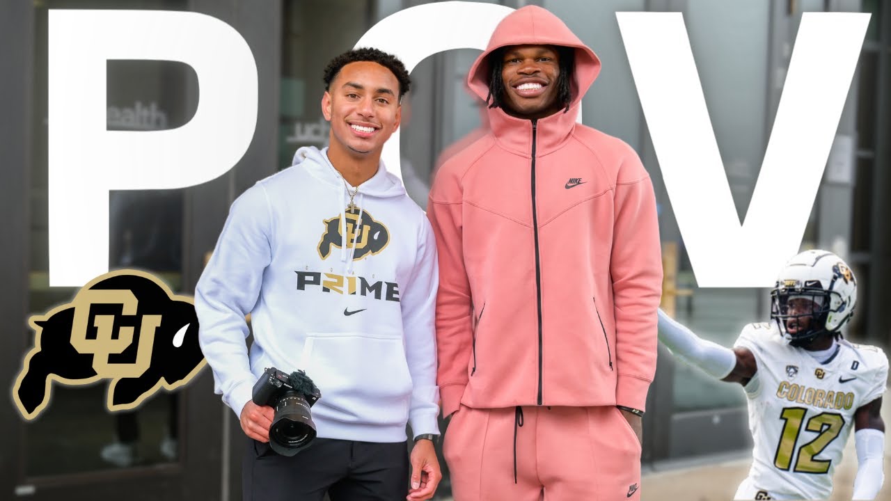 pov: you interviewed the #1 college football player (Travis Hunter)