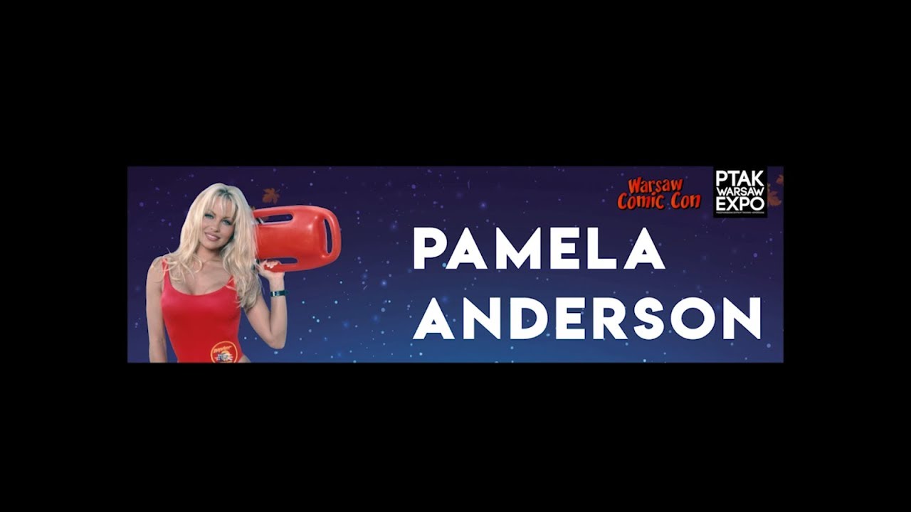 Warsaw Comic Con: panel Q&A z Pamela Anderson (26.11.2017)