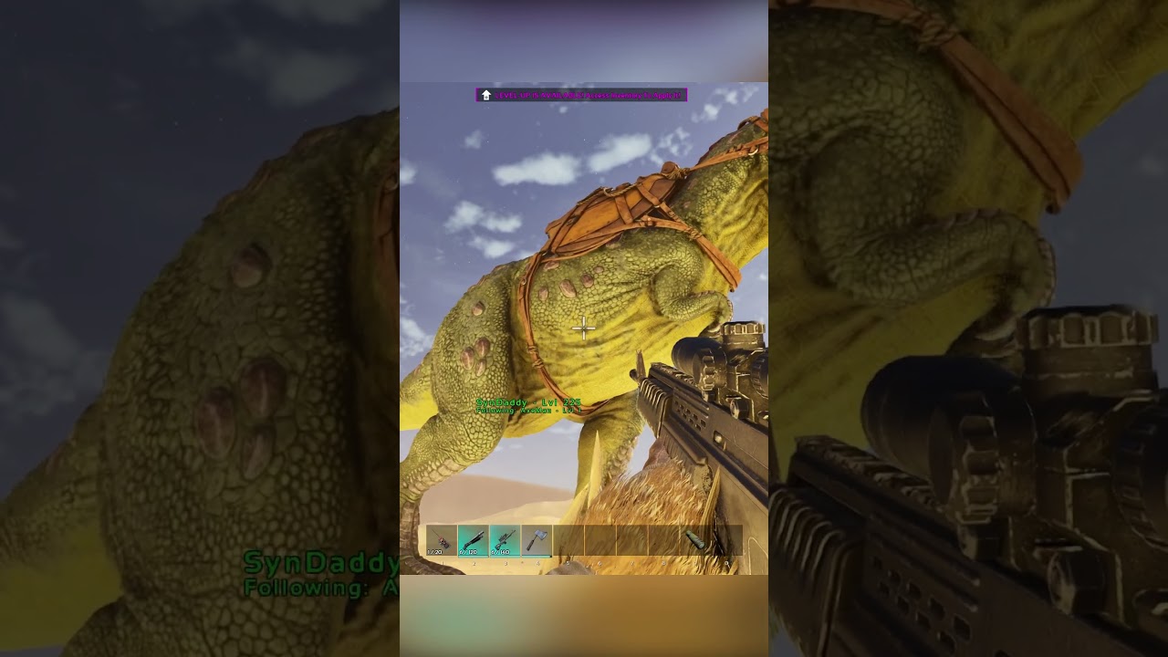 HOW TO TAME The New Oasisaur #Ark #scorchedearth #arkascended