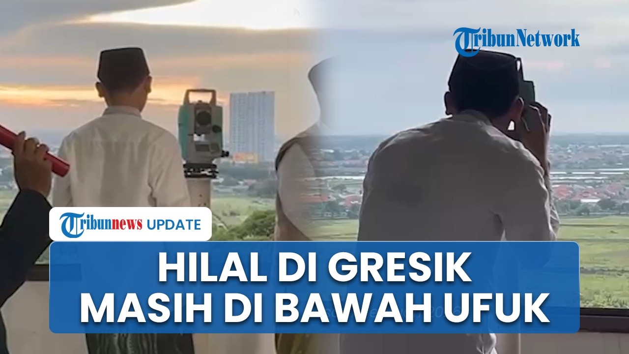 Hilal Ramadhan 1447 Hijriah Tidak Terlihat di Gresik, LFNU: Hilal Masih di Bawah Ufuk