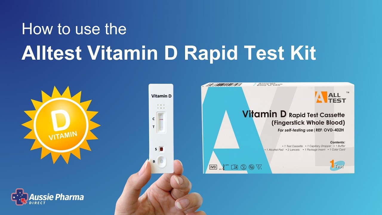 How to Test Your Vitamin D Levels at Home | Alltest Rapid DIY Kit