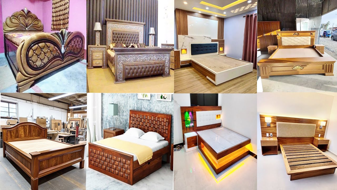Bed design simple wood | Bed design new | Bed design for bedroom | interior design for Home decor