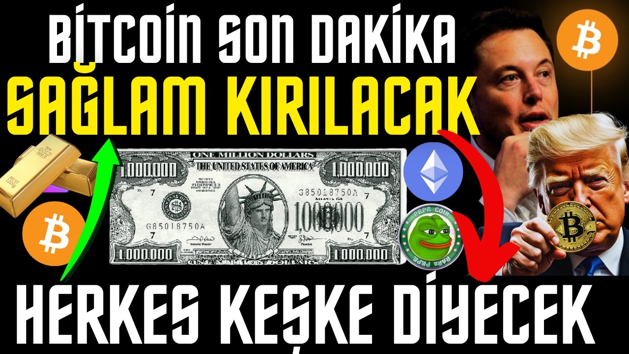 BİTCOİN ANALİZ SAĞLAM KIRILACAK HERKES KEŞKE DİYECEK #BITCOIN #ALTCOIN