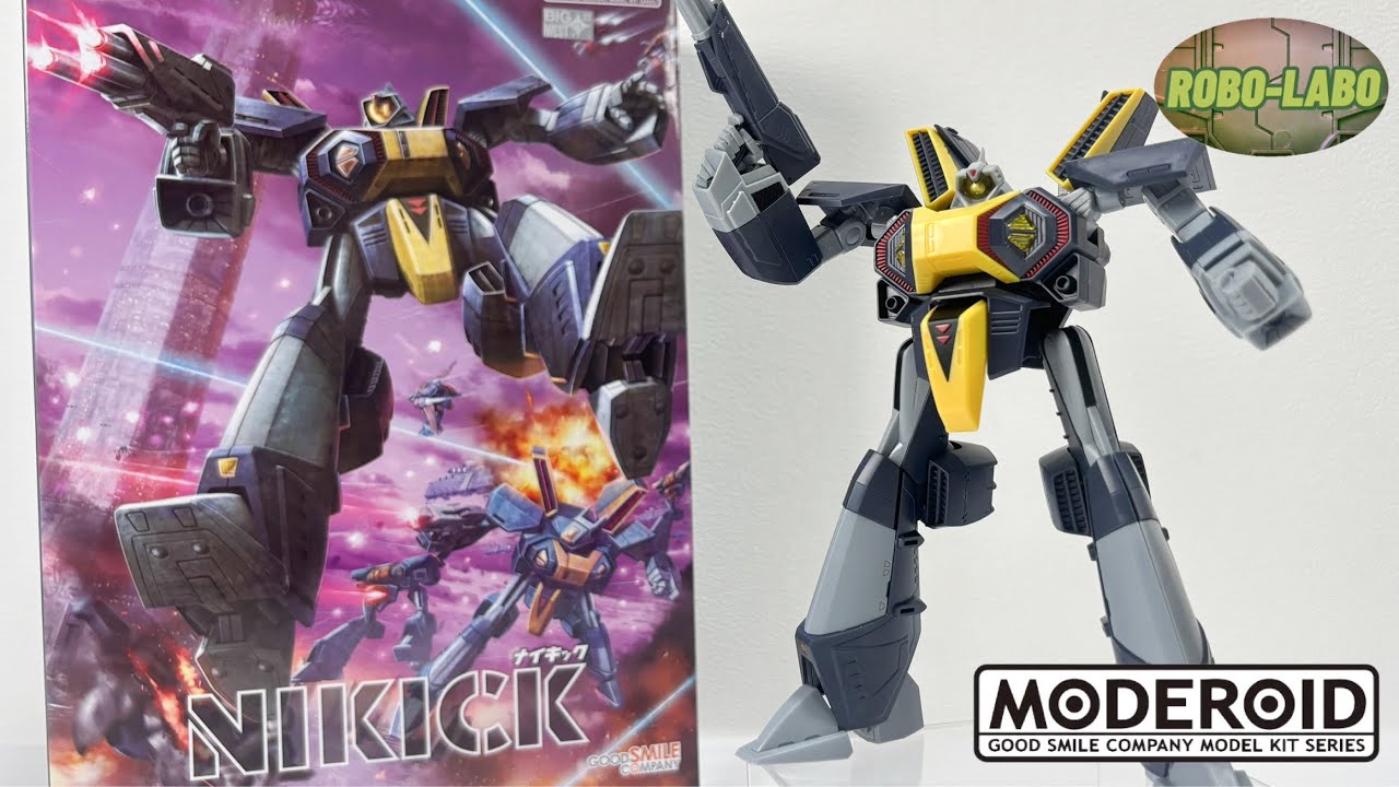【MODEROID】可変『ナイキック』遂に発売❗️3形態に完全変形‼️