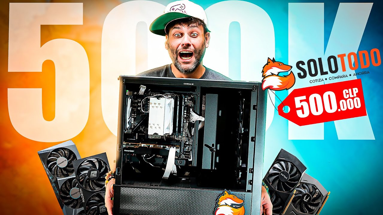 SE LOGRÓ !! Un Pc GAMER que corre todo por 500.000 pesos ( 500USD ) // Version 2025