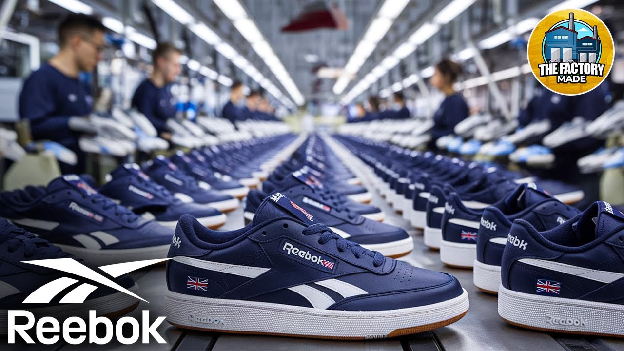 Как производятся кроссовки REEBOK на фабрике || Почему кроссовки Reebok такие дорогие?