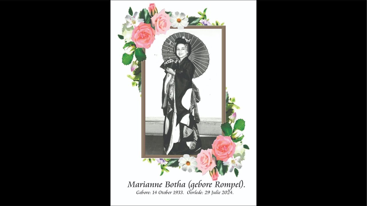 Marianne Botha - Troosdiens.