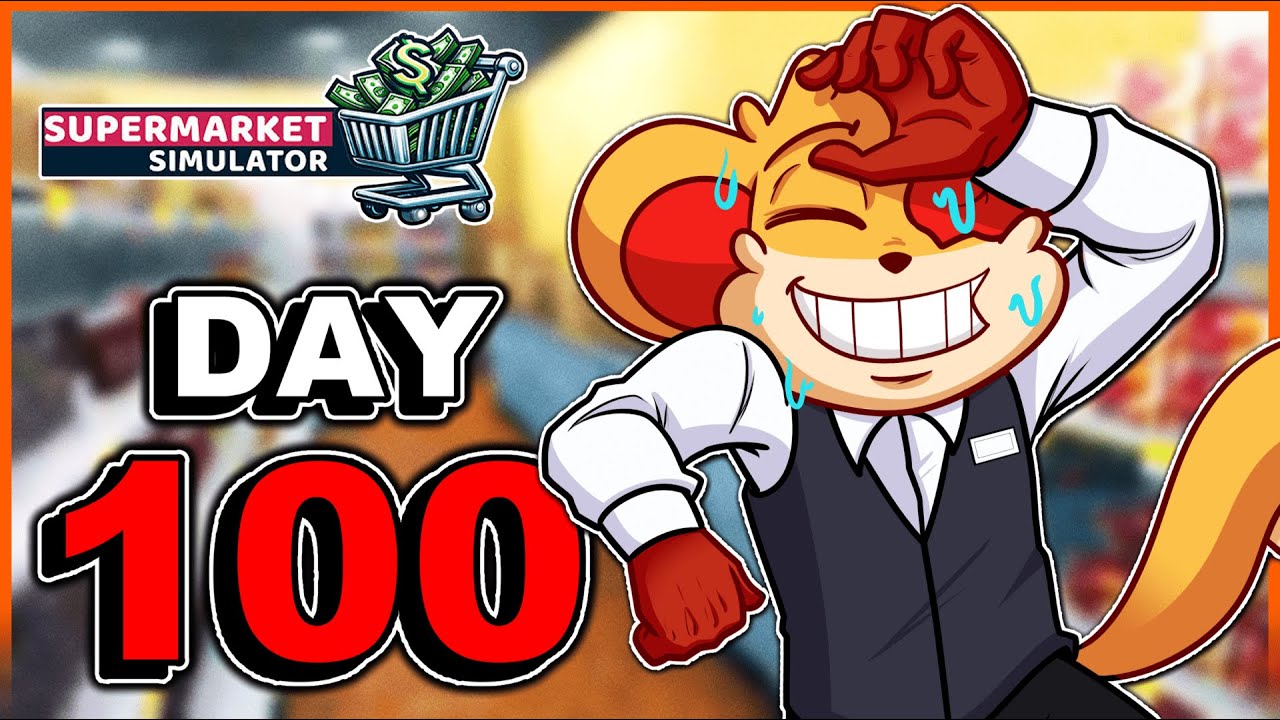 I HAVE SPENT OVER 100+ DAYS BUILDING OUR SUPERSTORE!!! [SUPERMARKET SIMULATOR] [EP.8]