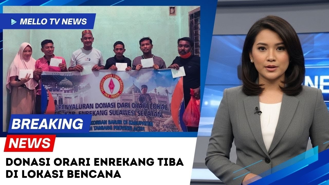 ORARI Lokal Enrekang Konsisten Bergerak, Donasi Korban Banjir Telah Diterima