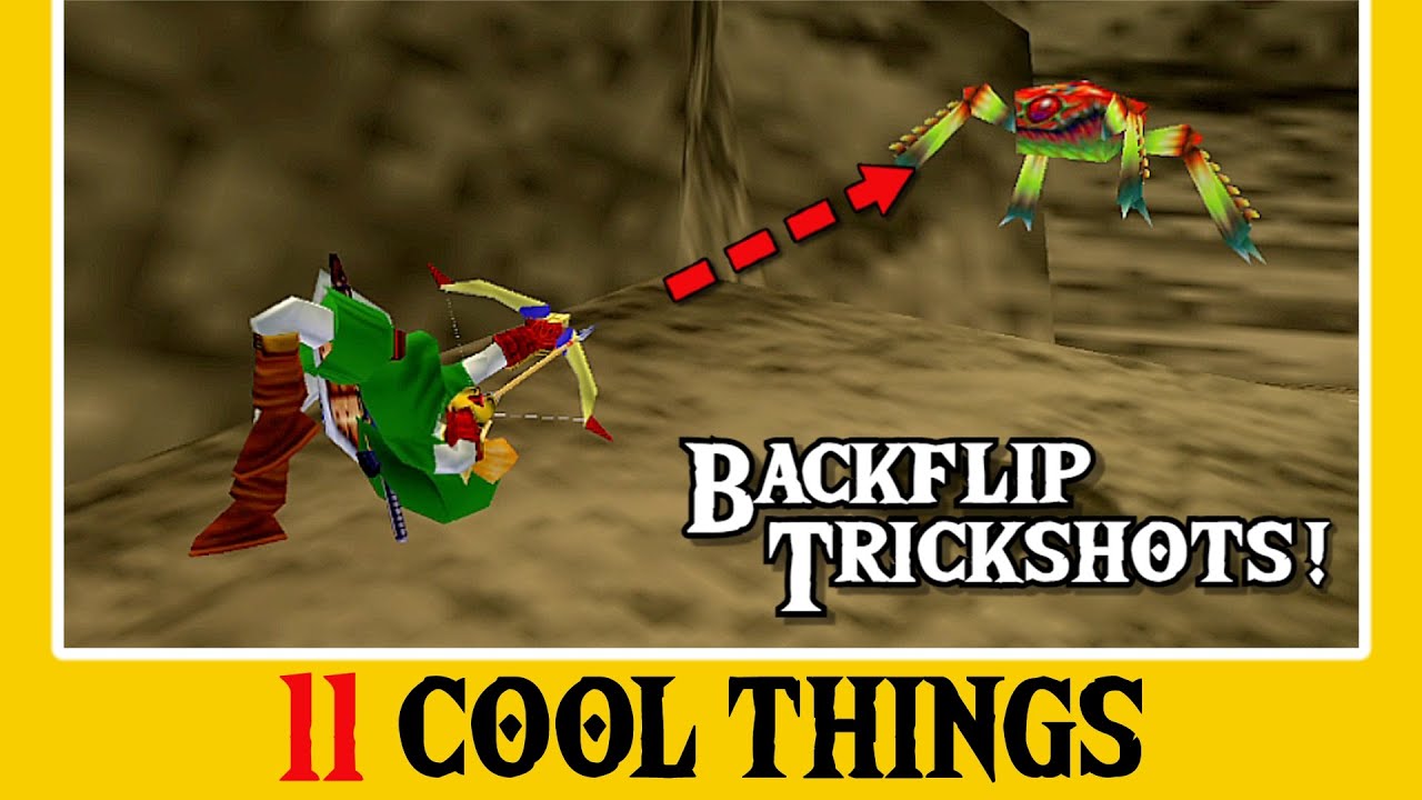 Crazy Backflip Trickshots! - 11 Other Cool Things About Zelda: Ocarina of Time (Part 7)