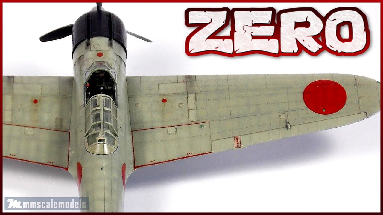 1/72 Tamiya A6M2b Zero - scale model air plane build
