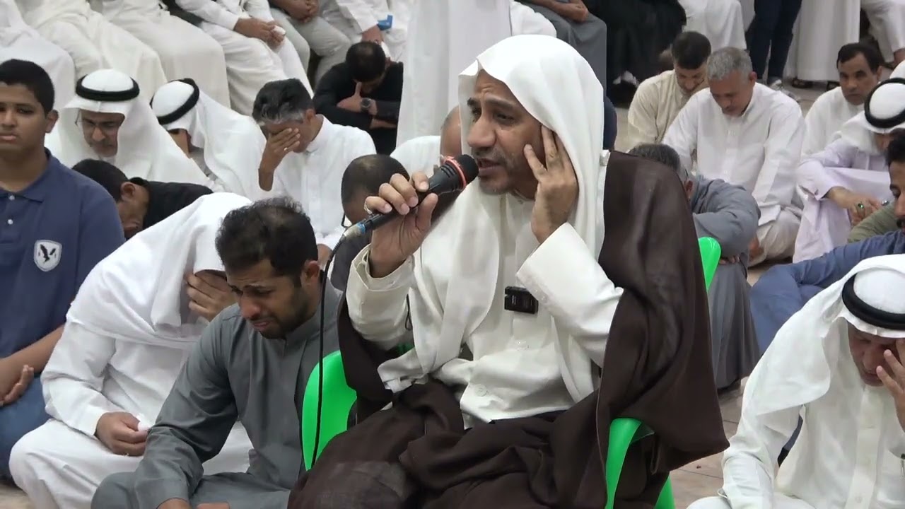 نعي الخطيب الملا محمد أبو زيد في تشييع  جنازة المرحوم خادم أهل البيت الحاج  حسن المطر ابومحمد