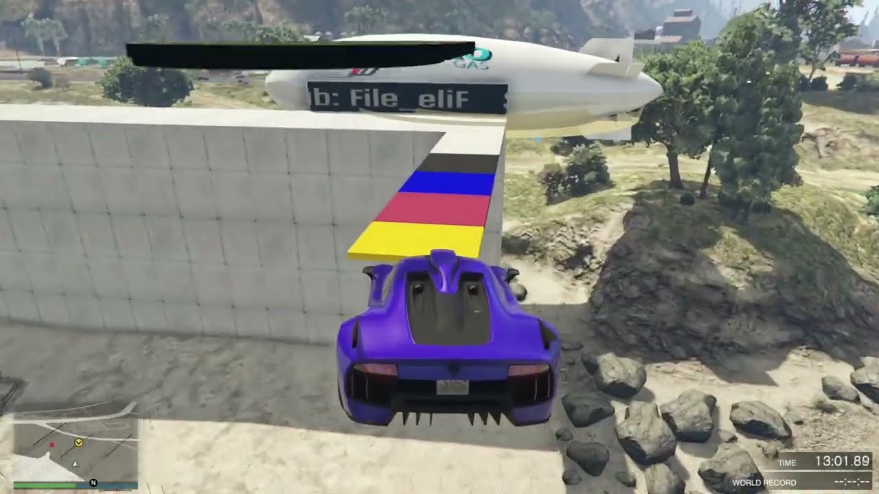 GTA5 ONLINE Wild Parkour Race !Proper Skill Test { File_ elif }