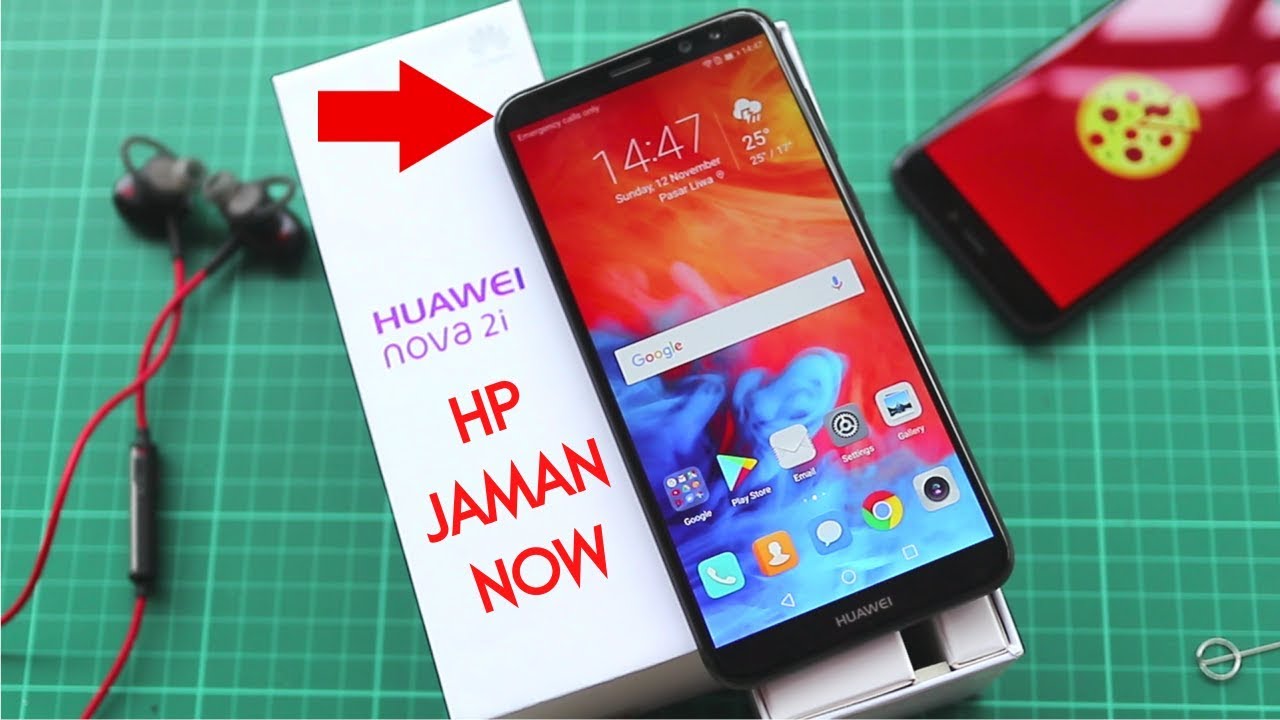 HP ANTI MICIN - HUAWEI NOVA 2i UNBOXING INDONESIA