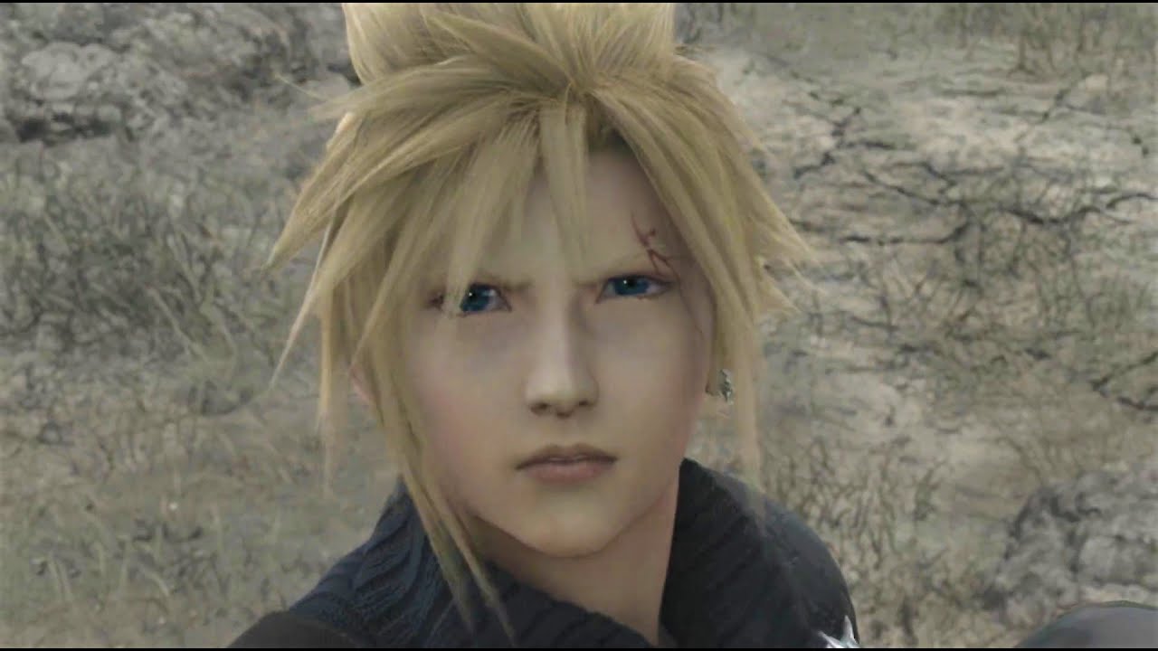 Cloud Bike Chase Scene | Final Fantasy VII Advent Children (2005) HD